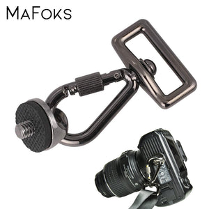 Camera Accessories 1/4&quot; Screw Adapter + Connecting Hook For Quick Rapid Sling Strap Shoulder Neck Belt DSLR Cameras Bag Case