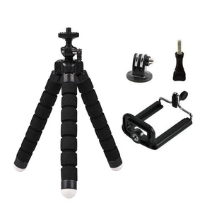 Tripods for Gopro Hero 10 9 8 7 Black MAX Flexible Mini Octopus Tripod Accessories for Go Pro 6 5 4 YI Eken SJCAM DBPOWER AKASO