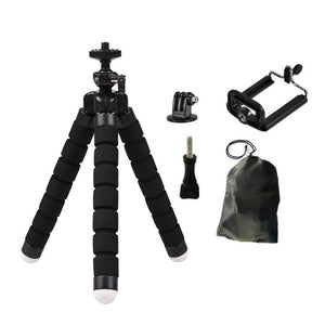 Tripods for Gopro Hero 10 9 8 7 Black MAX Flexible Mini Octopus Tripod Accessories for Go Pro 6 5 4 YI Eken SJCAM DBPOWER AKASO