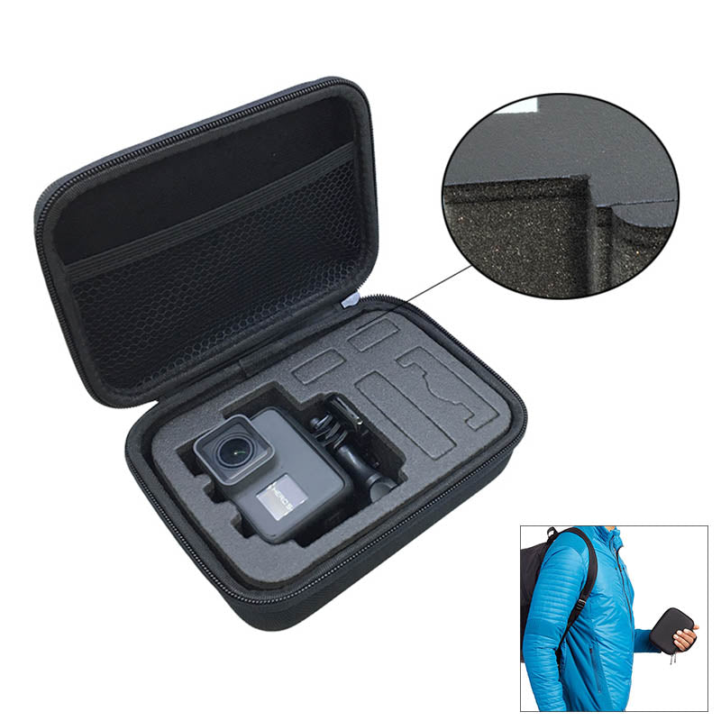 Case for GoPro Hero 10/9 8/7/6/5/4 Travel Storage Bag EVA Box Go Pro Hero 7 SJCAM Xiaomi 4K EKEN AKASO Action Camera Accessories