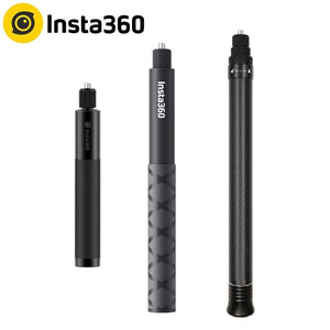 Insta360 ONE X2 Invisible Selfie Stick For GO 2 / ONE RS / R 70cm 1.2m Carbon Fiber Extension Rod Insta 360 ONE X 2 Accessory