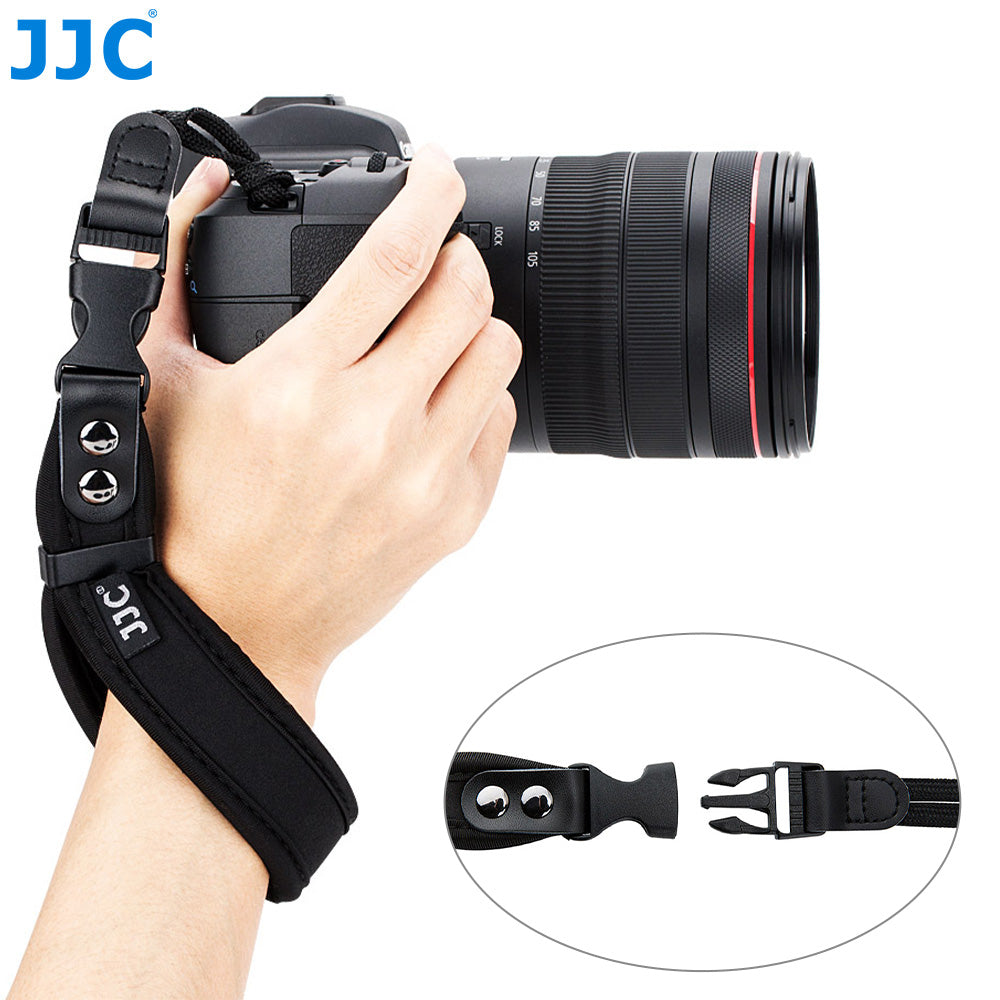 JJC Soft Camera Strap Hand Wrist Strap Quick Release Hand Grip Belt for Canon Nikon Sony Fuji Olympus Pentax DSLR Accessories